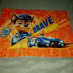 Paw patrol lunch box with puzzle inside every piece is there